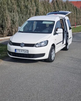 dolnośląskie Volkswagen Caddy cena 42900 przebieg: 186000, rok produkcji 2015 z Żmigród